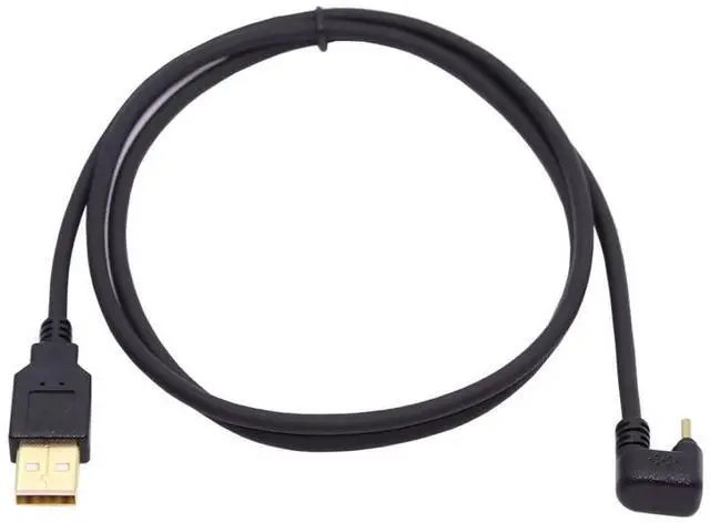 Alt view image 5 of 6 - USB 2.0 to USB C U Shape Angled Power Data Extension Cable 480Mbps 1.0M
