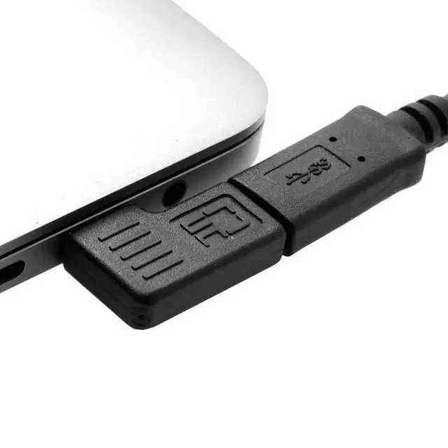 Alt view image 5 of 7 - USB C Connector,USB 3.1 Type-C Male to Female 90 Degree Left Right Angled Extension Adapter for Laptop & Tablet & Mobile Phone