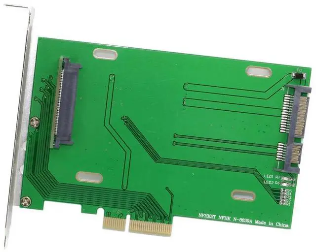 Main image of U.2 Kit SFF-8639 SSD to PCI-E 3.0 X4 Adapter for Motherboard & U.2 M.2 750 NVMe PCIe SSD