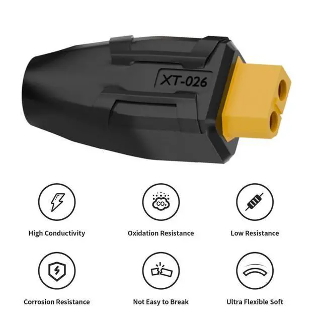 Alt view image 3 of 7 - XT60 to DC Adapter,DC 7.4x5.0mm Female to XT60 Female Bidirectional Charging Conversion Adapter for Aircraft Model/Car Model/Remote Control Toy/Battery Charger