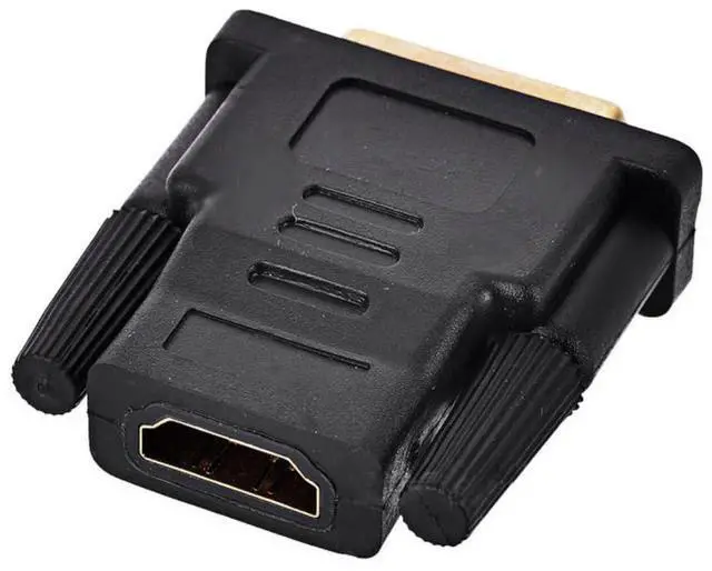 Alt view image 5 of 5 - HDMI to DVI Adapter,DVI Male to HDMI Female Gold Plating Bidirectional Converter Adapter for TV, Monitor, Computer