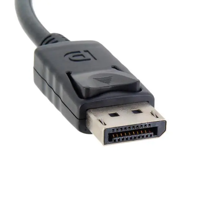 Alt view image 2 of 4 - DP DisplayPort Male to Mini DP DisplayPort Female Cable 4K 60hz for Displays HDTV Monitor