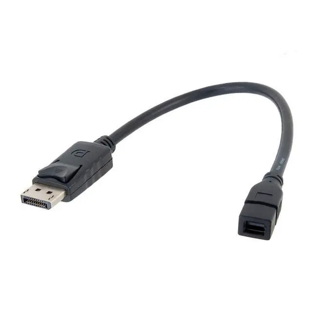 Alt view image 4 of 4 - DP DisplayPort Male to Mini DP DisplayPort Female Cable 4K 60hz for Displays HDTV Monitor