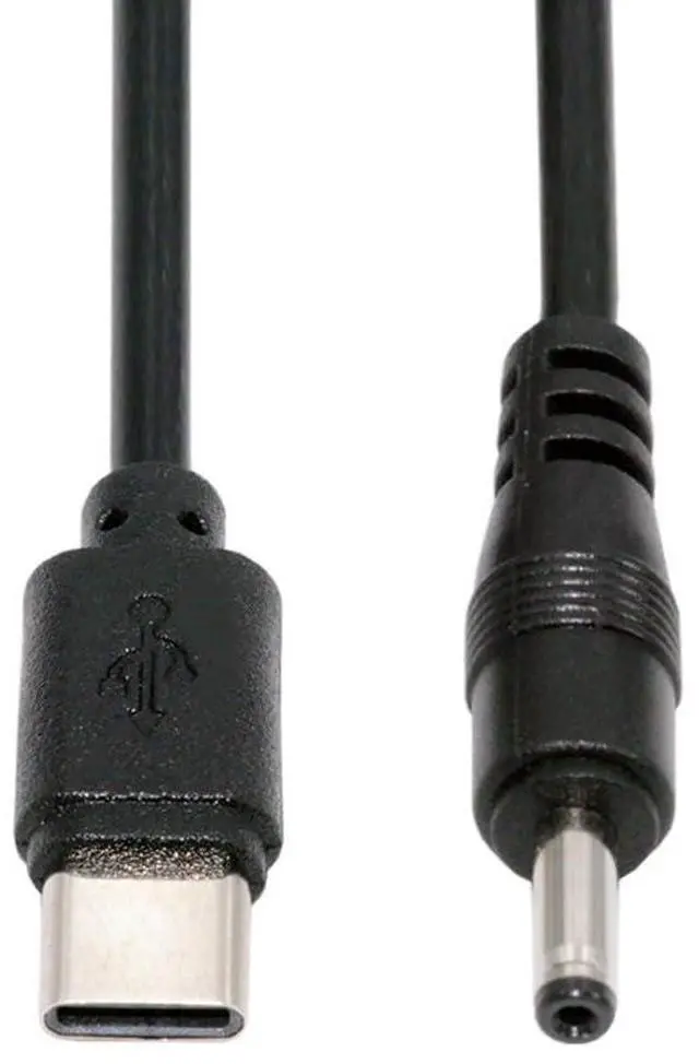 Main image of 3.28FT USB C to DC 5V 3.5x1.3mm Power Charge Cable with 5.1K Resistor for USB Fan/LED Desk/Bedside Lamp/Driving Recorder
