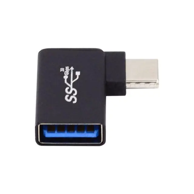 Alt view image 6 of 7 - USB C to USB 3.0 OTG 90 Degree Angled Adapterfor Laptop Tablet Phone