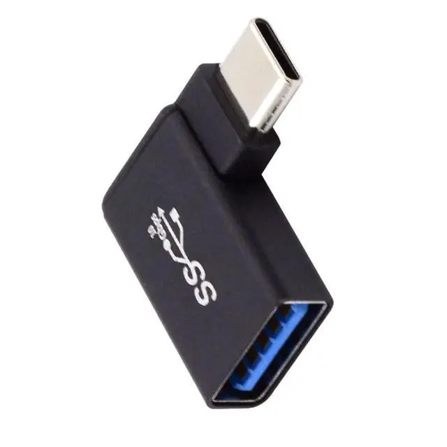 Alt view image 7 of 7 - USB C to USB 3.0 OTG 90 Degree Angled Adapterfor Laptop Tablet Phone