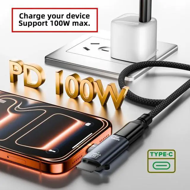 Alt view image 7 of 7 - USB C Micro SD Card Reader,2 in 1 USB C to Micro SD Adapter with PD100W Fast Charging Port for TF Micro SDHC SDXC