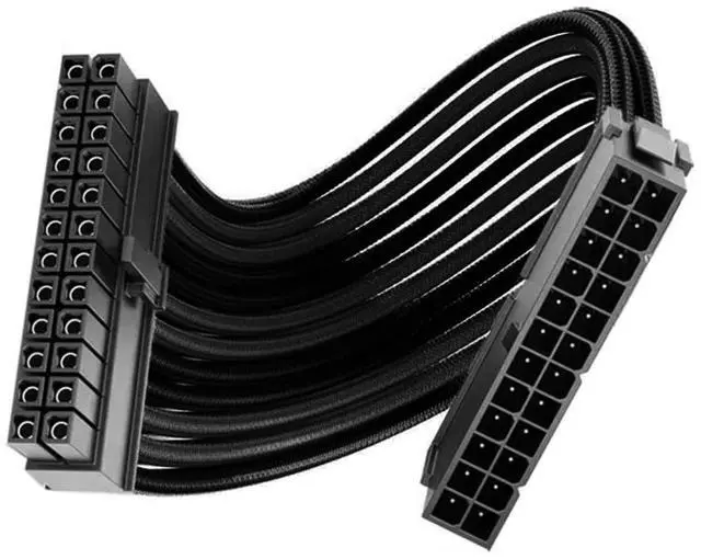 Main image of 11.81 Inch 24Pin Motherboard Power Extension Cable 18AWG for Power Supply