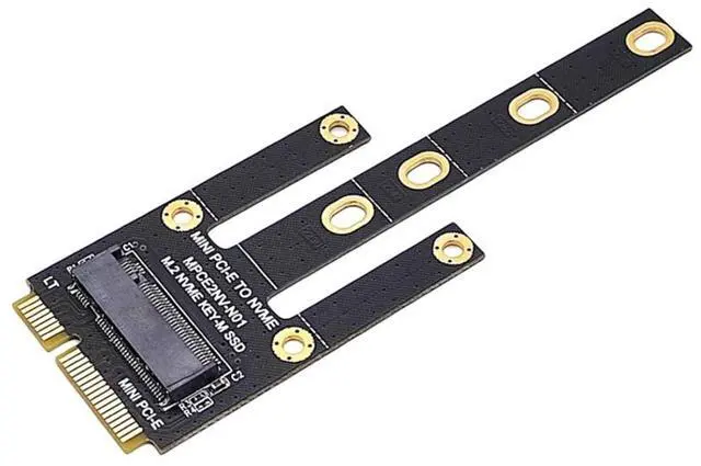 Main image of M.2 NVME SSD to Mini PCI-E Motherboard SSD Expansion Card Adapter for 2230/2242/2260/2280mm(mSATA Interface not Supported)