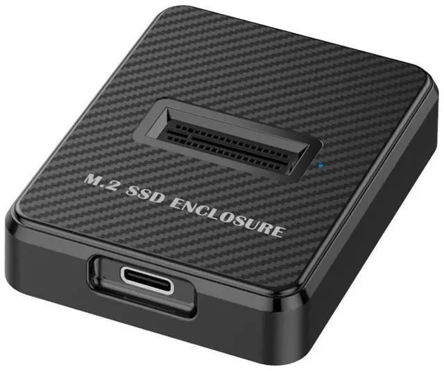Main image of M.2 NVME/SATA SSD Enclosure Reader,USB 3.0/3.2 Gen 2 10Gbps Desktop M.2 SSD Enclosure Adapter with RTL9210B Chipset
