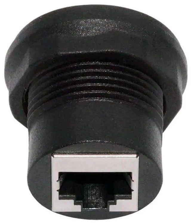 Main image of CAT5E RJ45 Coupler,RJ45 Female to Female Ethernet Extender for Waterproof Panel Mount