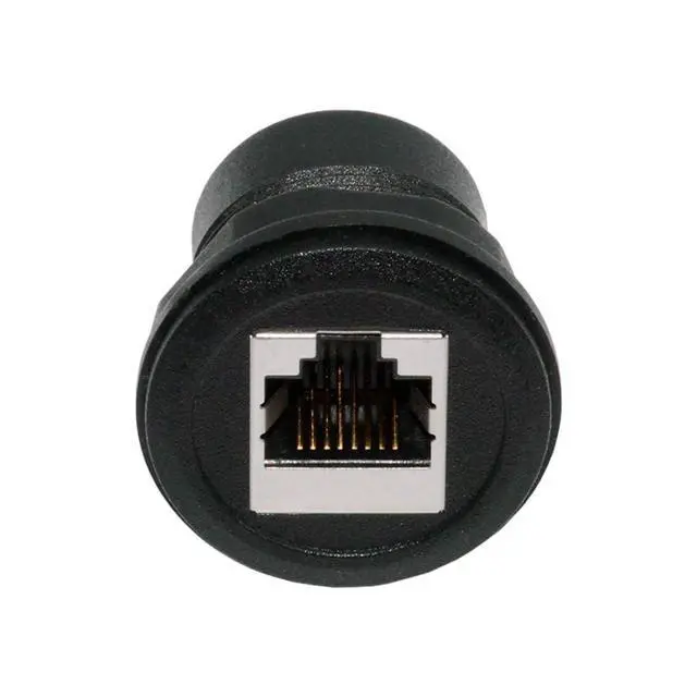 Alt view image 7 of 7 - CAT5E RJ45 Coupler,RJ45 Female to Female Ethernet Extender for Waterproof Panel Mount