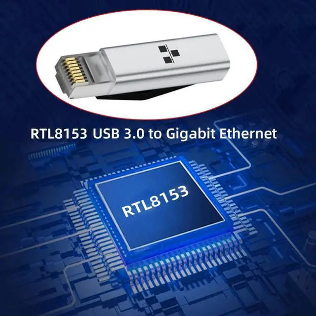 Alt view image 7 of 7 - USB C to RJ45 Adapter,USB C to Gigabit Ethernet Adapter Alloy Material Small and Portable for Steam Deck/Switch/ROG