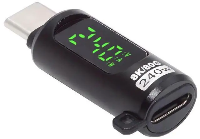 Main image of USB C Digital Display Expansion Adapter Support PD 240W/80Gbps/8K@60Hz Video/OTG Compatible with Thunderbolt3/4