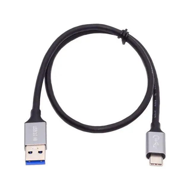 Alt view image 7 of 7 - USB Type C Cable USB C to USB 3.0 Charge 15W 5V3A Data 10Gbps Extension Cable 0.5M