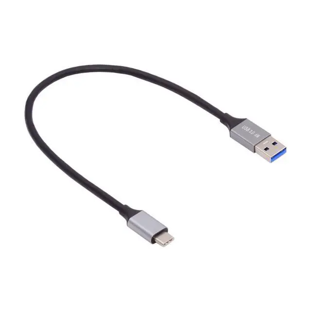 Alt view image 7 of 7 - USB A to USB C Cable USB 3.1 Gen 2 10Gbps 15W 5V3A Fast Charging Data Transfer Extension Cable 0.3M