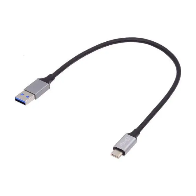 Alt view image 6 of 7 - USB A to USB C Cable USB 3.1 Gen 2 10Gbps 15W 5V3A Fast Charging Data Transfer Extension Cable 0.3M