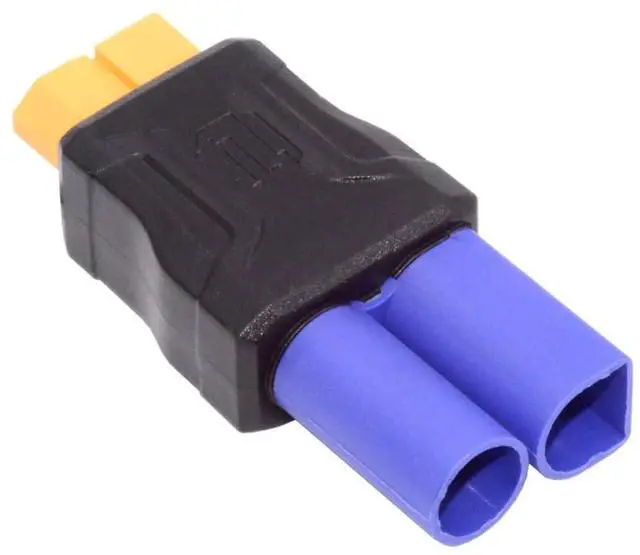 Alt view image 7 of 7 - XT60 to DC Adapter,EC5 Female to XT60 Female Bidirectional Charging Conversion Adapter for Aircraft Model/Car Model Charging Cable XT60 Model Plug