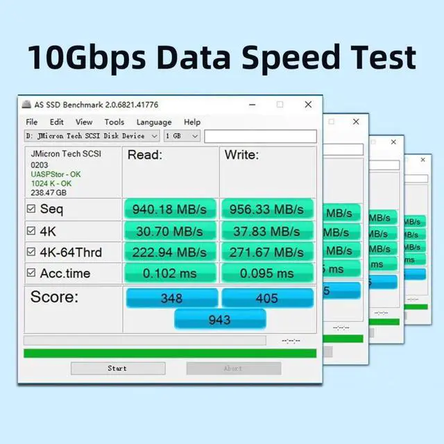 Alt view image 7 of 7 - USB to USB C Adapter, USB C Male to USB 3.0 Female 10Gbps High Speed Data Transfer OTG 90 Degree Right Angled Converter Adapter
