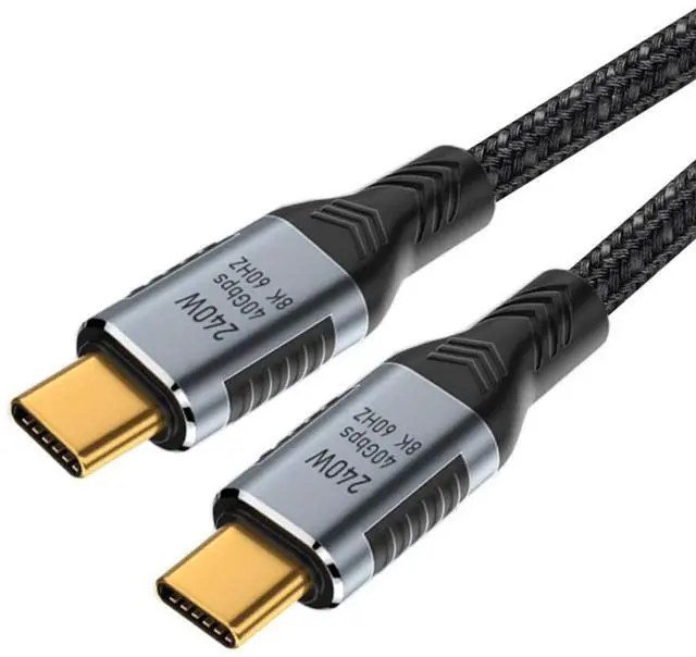 Main image of USB C to C Cable USB4 240W 40Gbps USB 3.1 100W 8K@60Hz 5K Charging Data Cable 0.2M