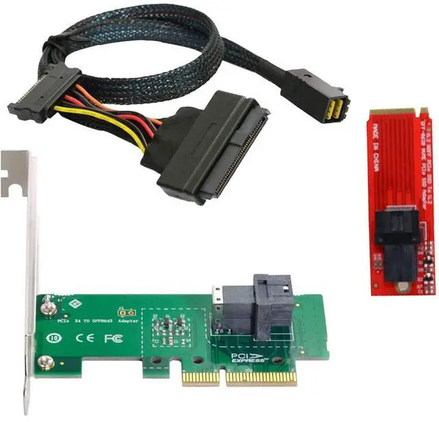 Main image of CY M.2 to U.2 U2 Kit SFF-8639 NVME PCIe SSD Adapter & Cable for Mainboard Intel SSD 750 p3600 p3700 M.2 SFF-8643