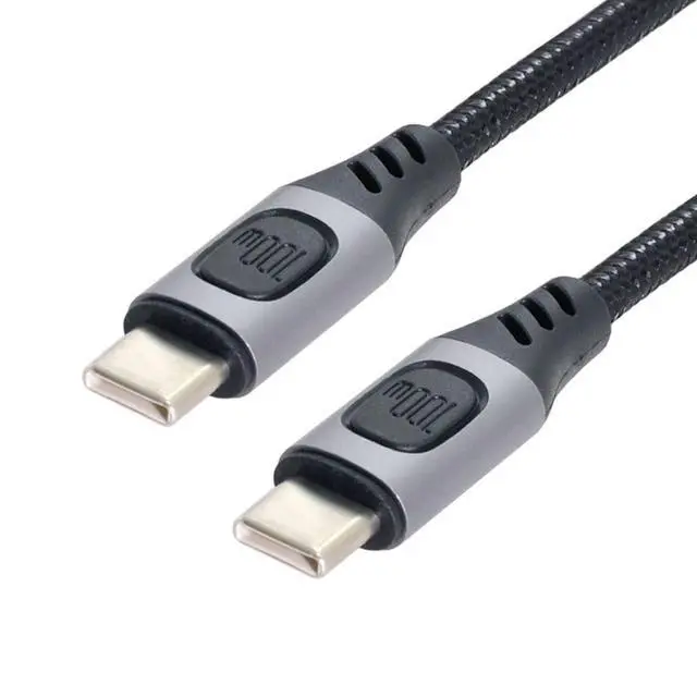 Alt view image 7 of 7 - USB-C Type-C Male to USB-C Male USB 2.0 Version Data Cable Support E-Marker PD 100W for Laptop & Phone 2.0M