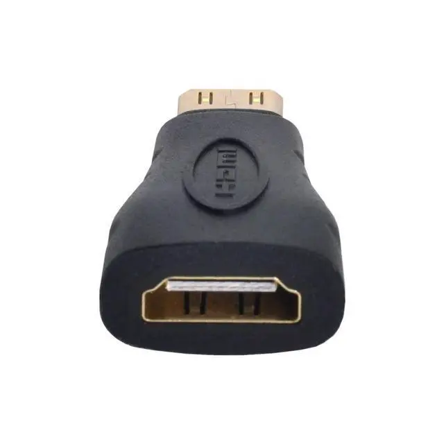 Alt view image 4 of 6 - Mini HDMI Male to HDMI Female Connector Adapter