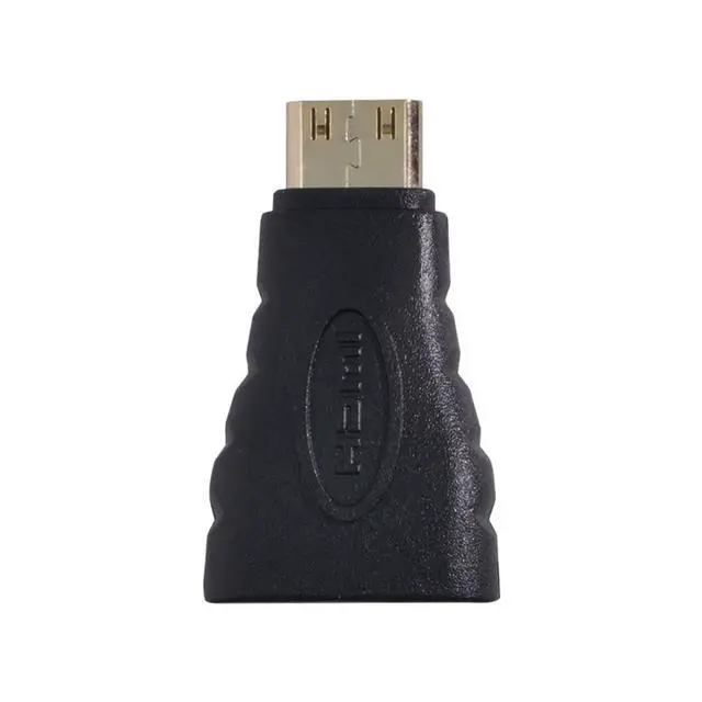 Alt view image 6 of 6 - Mini HDMI Male to HDMI Female Connector Adapter
