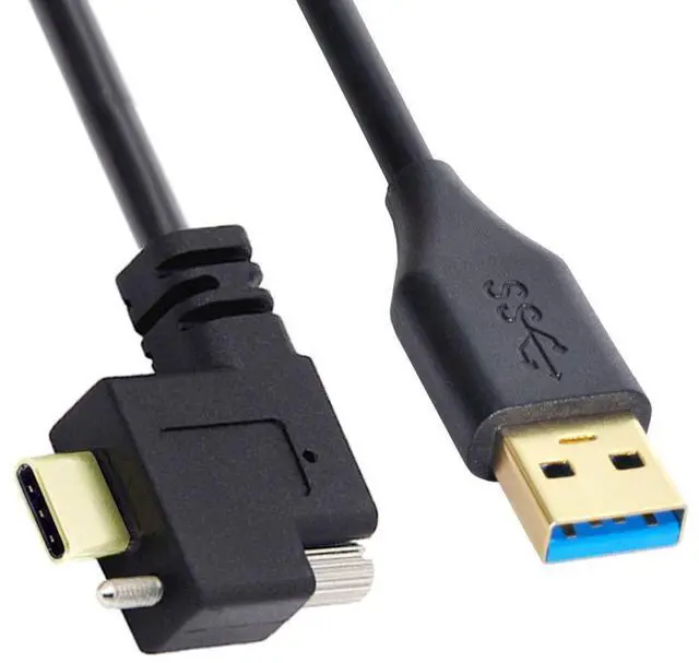 Alt view image 2 of 5 - USB Type-C to USB-A 3.0 Male Data Cable 3.94ft USB Type C Cable USB C to USB 3.0 Cable for Camera 5Gbps USB C to USB Adapter USB-A to USB-C Data Cord