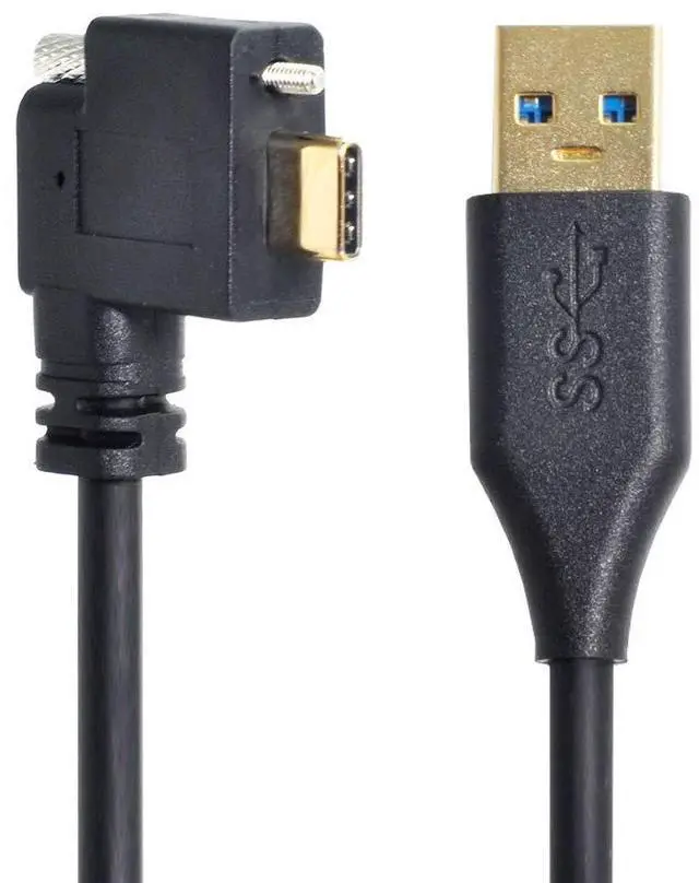 Alt view image 3 of 5 - USB Type-C to USB-A 3.0 Male Data Cable 3.94ft USB Type C Cable USB C to USB 3.0 Cable for Camera 5Gbps USB C to USB Adapter USB-A to USB-C Data Cord