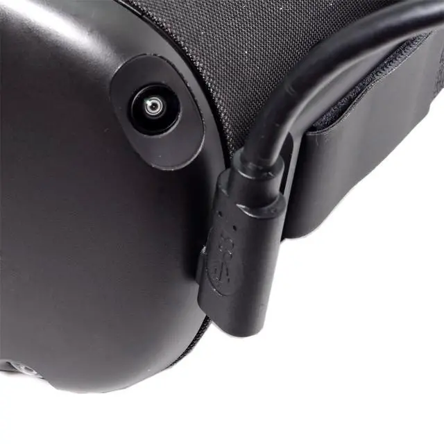 Alt view image 7 of 7 - CY Fit for Quest Link VR USB 3.1 Type-C Left Right Angled Type to Standard USB3.0 Data Cable 1.2M