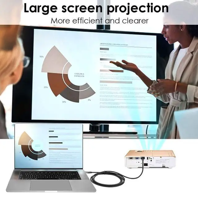 Alt view image 6 of 7 - 4K DisplayPort Extension Cable 0.98FT, DisplayPort 1.2 Male to Female 90 Degree Right Angled Extension Cable with Screw Holes