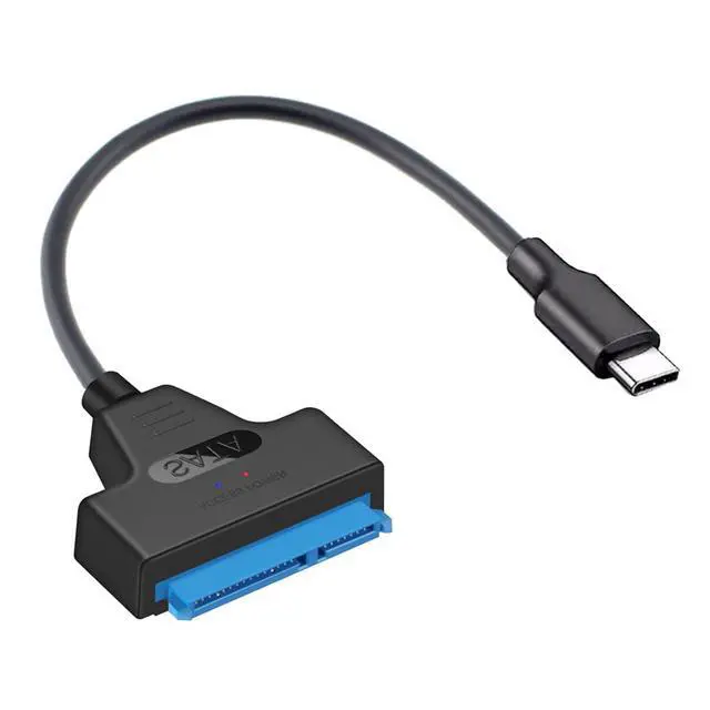 Alt view image 2 of 7 - SATA to USB Adapter,USB C to 2.5" SATA SSD/HDD Hard Drive Data Transfer External Converter Adapter Support UASP