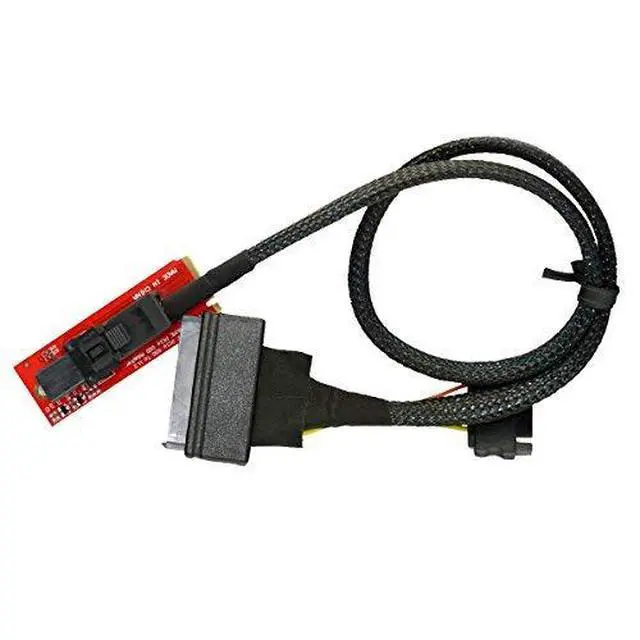 Alt view image 3 of 7 - CY M.2 to U.2 U2 Kit SFF-8639 NVME PCIe SSD Adapter & Cable for Mainboard Intel SSD 750 p3600 p3700 M.2 SFF-8643