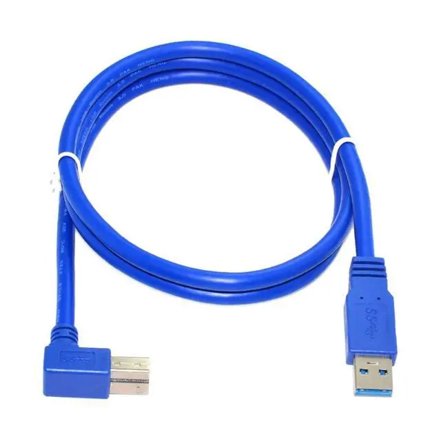 Alt view image 5 of 7 - Printer Cable,USB 3.0 Type A Male to USB 3.0 Type B Male Extension Cable for Printer, Hard Disk 1.0M