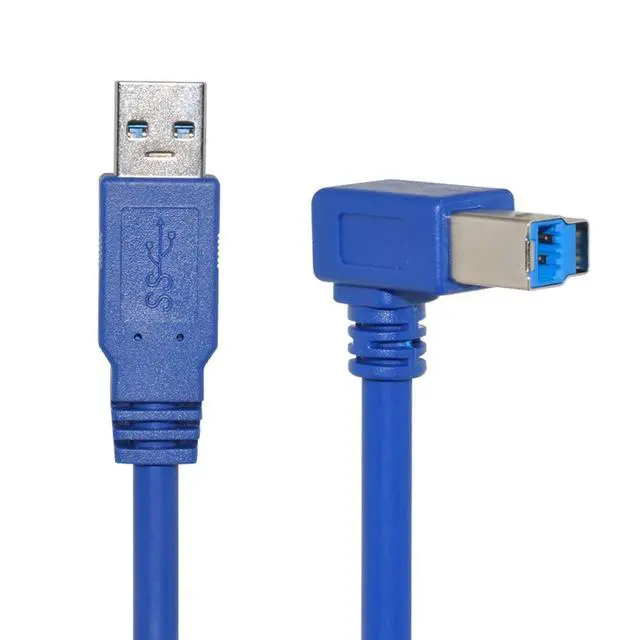 Alt view image 7 of 7 - Printer Cable,USB 3.0 Type A Male to USB 3.0 Type B Male Extension Cable for Printer, Hard Disk 1.0M
