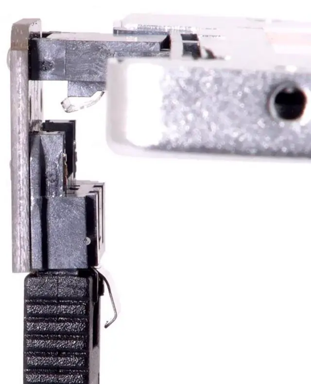 Alt view image 5 of 7 - CY SATA 7Pin Male to Female 90 Degree Down Angled Motherboard SATA Port Extension Convertor Adapter for Desktops SSD HDD 6Gbps