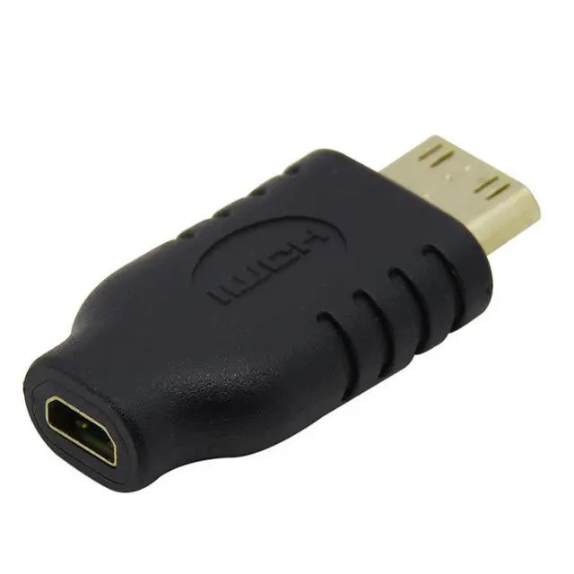 Alt view image 4 of 6 - Type D Micro HDMI Socket Female to Type-C Mini HDMI 1.4 Male Convertor Adapter: Electronics