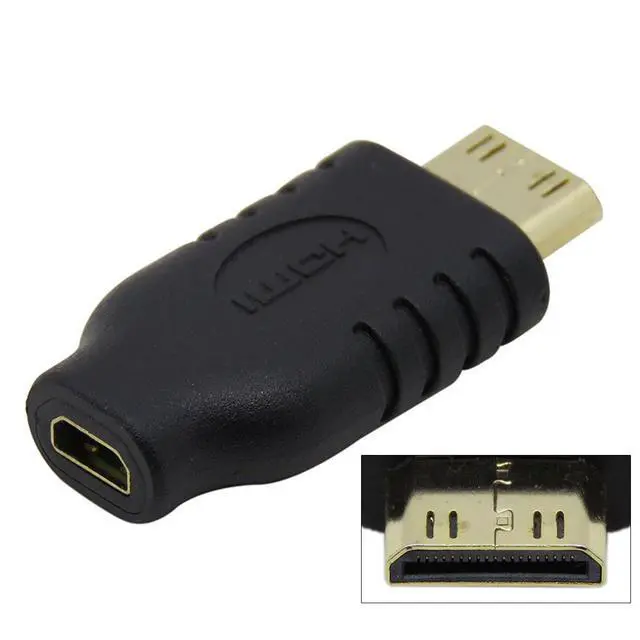 Alt view image 3 of 6 - Type D Micro HDMI Socket Female to Type-C Mini HDMI 1.4 Male Convertor Adapter: Electronics