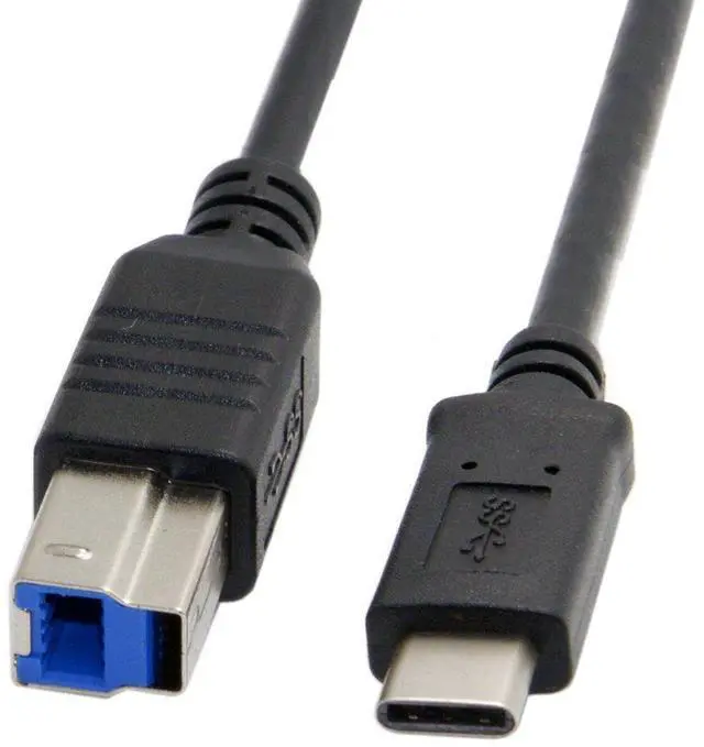 Main image of USB C Type-C Host OTG to USB 3.0 Type B Extension Data Cable for SSD Disk 1.0M 5Gbps