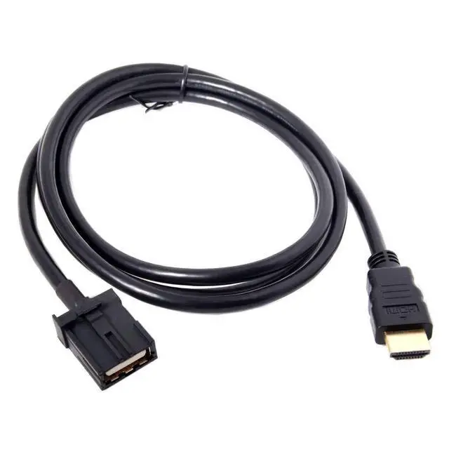 Alt view image 3 of 7 - HDMI 1.4 Type E to HDMI Type A Video Audio Cable 1.5M Automotive Grade for Hyundai H1 Car