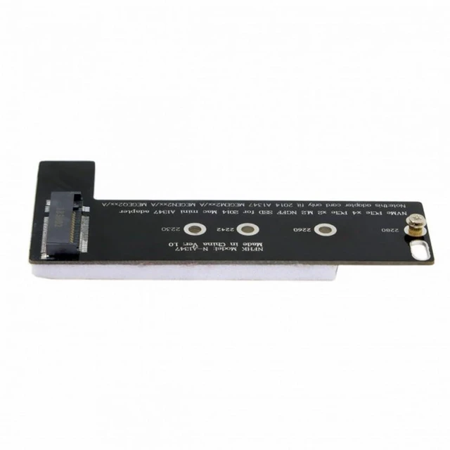 Alt view image 7 of 7 - CY M.2 NGFF M-Key NVME SSD Convertor Card for 2014 Mini A1347 MEGEN2 MEGEM2 MEGEQ2