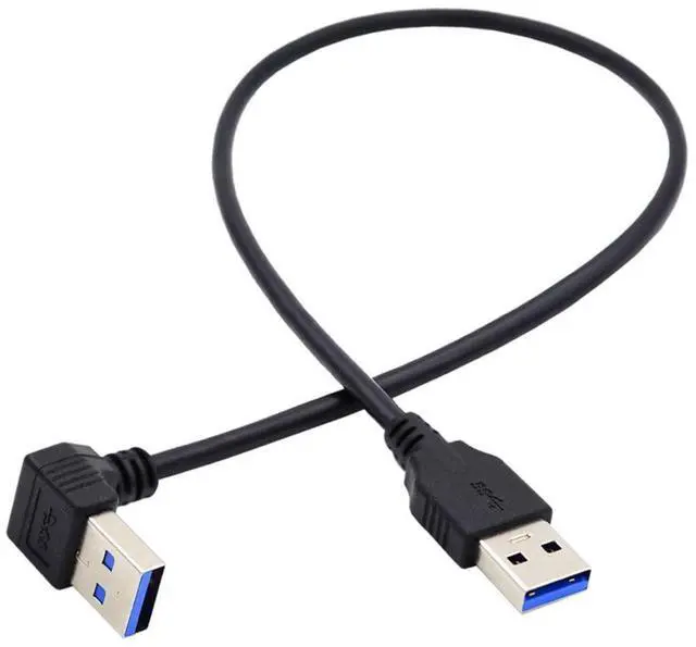 Main image of USB 3.0 Cable USB 3.0 Type A 90 Degree UP Angled Extension Data Cable 40cm