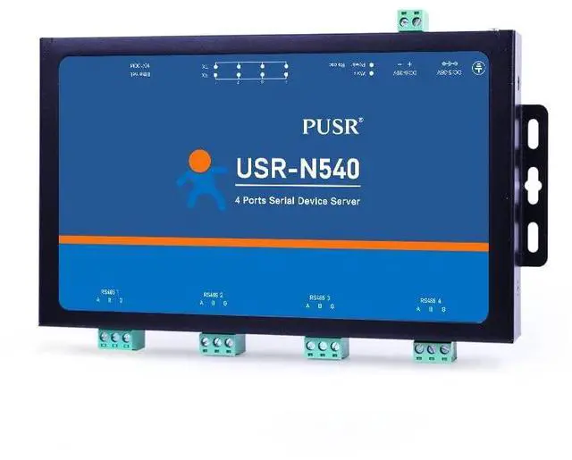 Main image of 4 Ports RS485 to Ethernet Converter MQTT Modbus Gateway Networking Serial Port Communication Server USR-N540