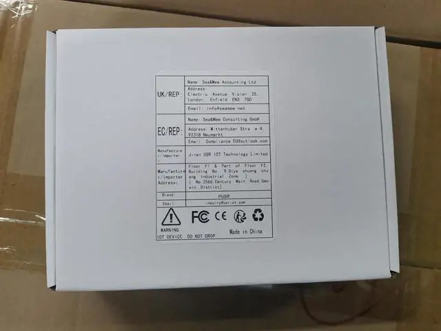 Alt view image 7 of 7 - Compact Size 4*DI, 4*DO IO Extender Modular IO Controller Easy to Expand and Maintain DIN-Rail mounting and Wall mounting Achieve Different IO Quantity Combinations USR-IO4040