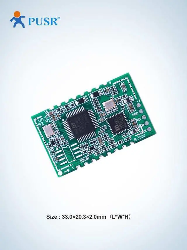 Alt view image 2 of 6 - (Price for 4 Pcs) Embedded UART TTL to Ethernet TCP/IP Converter Modules TCP/IP TTL USR-TCP232-S2