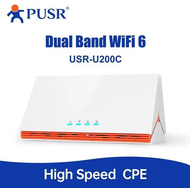 Alt view image 2 of 4 - Global Dual Band WiFi6 AX3000 CPE Router Qualcomm IPQ5018 4*Gigabit Ports FWA Up to 3000Mbps U200c