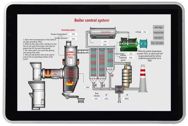 Main image of Integrated Screen of IOT Industrial Touch Screen Powered by RK3568 Support Edge Computing Local Configuration USR-SH800