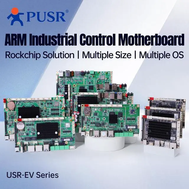 Alt view image 3 of 7 - Compact Size ARM Industrial Control Motherboard Rockchip Solution Core Multi-Platform Compatibility Multiple Size/OS Options Computer Board USR-EV208/808/908 (EV808:RK3562/4G/32G)