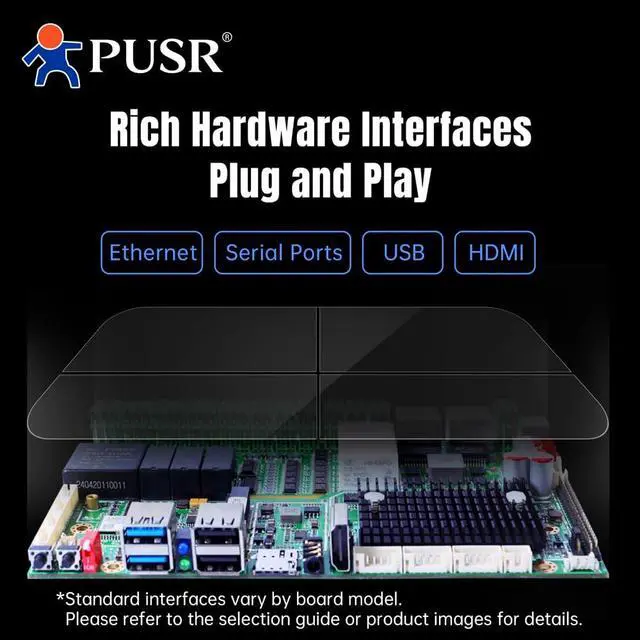 Alt view image 7 of 7 - Compact Size ARM Industrial Control Motherboard Rockchip Solution Core Multi-Platform Compatibility Multiple Size/OS Options Computer Board USR-EV208/808/908 (EV808:RK3562/4G/32G)